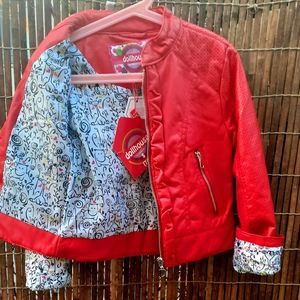 Faux Leather Jacket/ Dollhouse